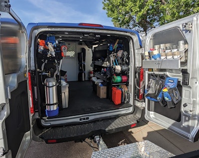 1 M 725 Aq Sc Mascot Driven Vehicle Wrap Beyond Blue Pool Equipment Repairs3 Lg