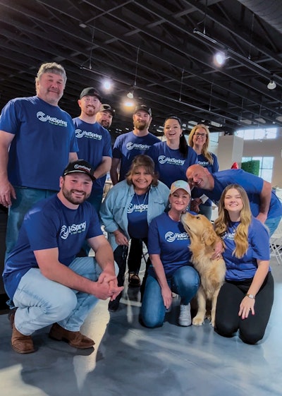 At Hot Spring Spas & Pools, the family mentality runs deep — from the team behind the counter to the customers they serve.