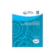 ANSI standard document for residential inground swimming pools with blue water-inspired design