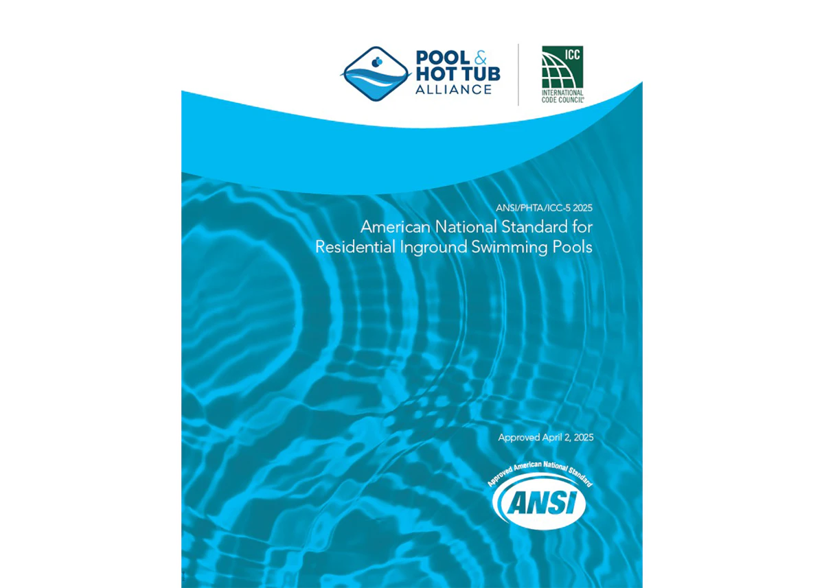 Ansi Pool Pool & Hot Tub Alliance and International Code Council Publish ANSI ...