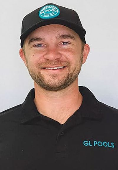 Austin Gardiner, CEO and founder of GL Pools in San Diego County.