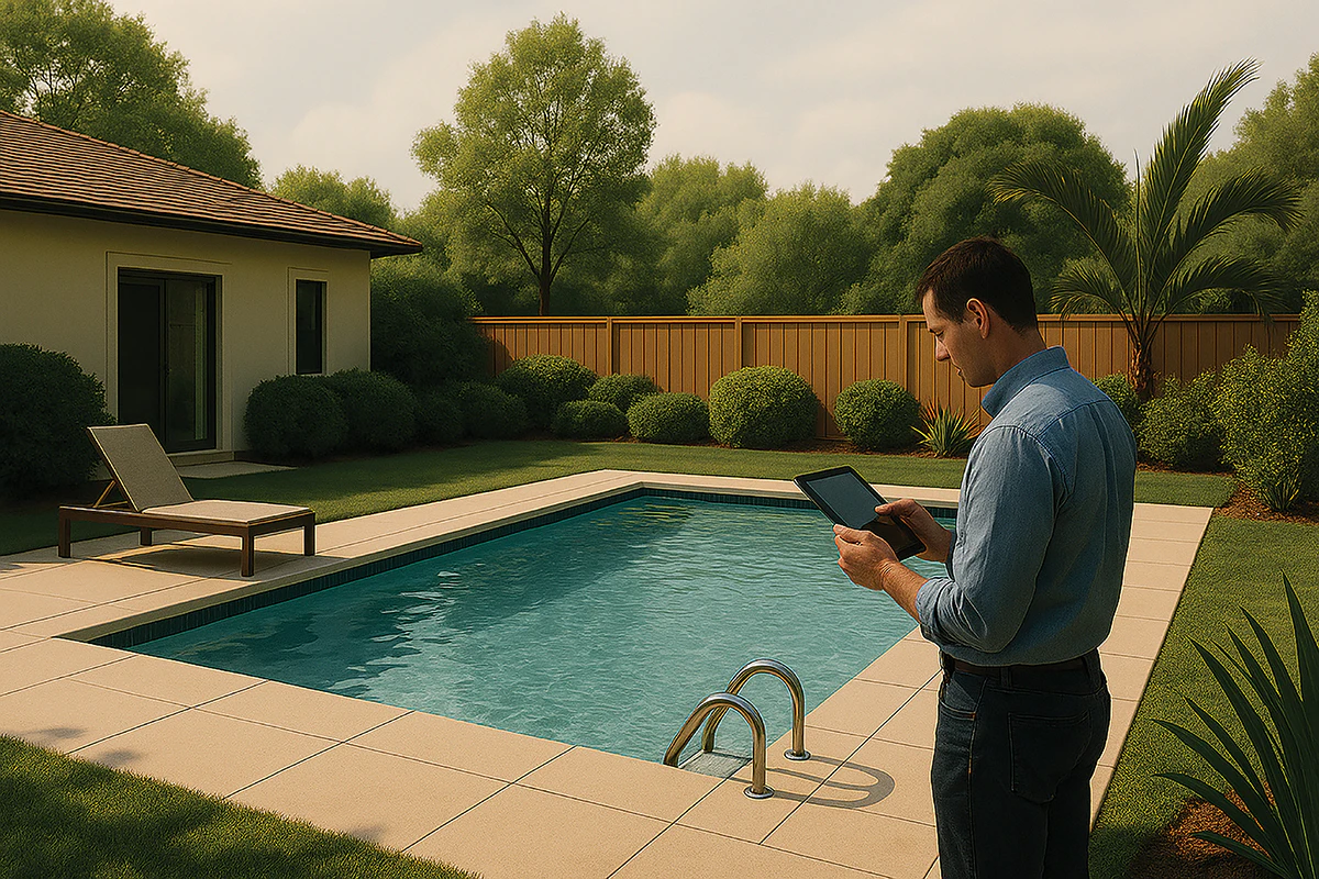 Pool Inspection Room The Rise of Virtual Pool Inspections | AQUA Magazine