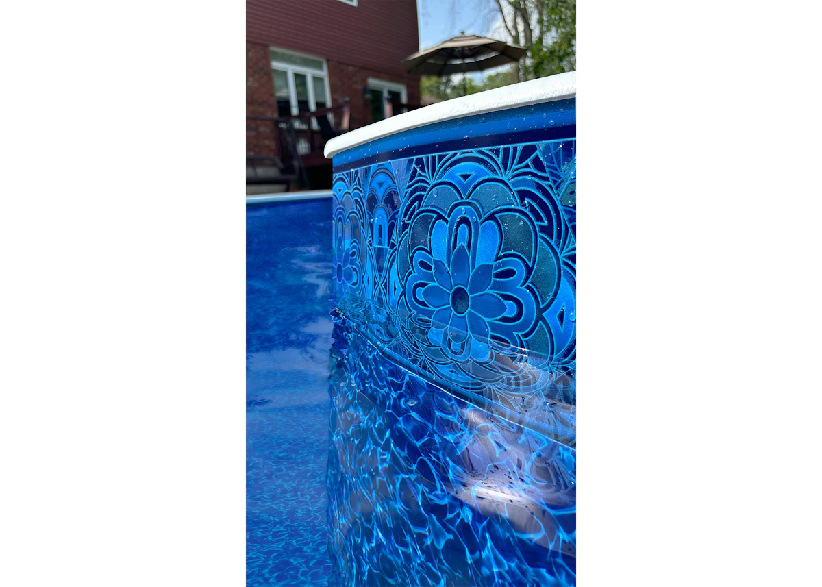 Poolside by CGT: Bellagio HDE Aquarius Vinyl Pattern | AQUA Magazine