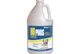 No Phos water treatment chemical bottle with cartoon mascot