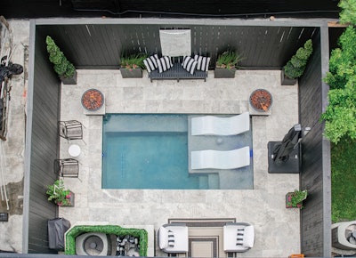 Category: Small Backyard Installations (less than 1500 sq. ft.) | By Supreme Pools and Spas, Spring, Texas