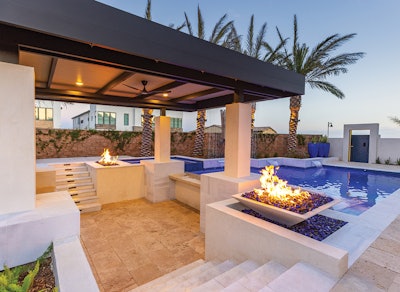 Category: Water/Fire Features | By The Green Scene, Los Angeles, Calif.