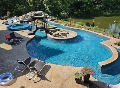Category: Freeform | By Monogram Custom Pools, Center Valley, PA.