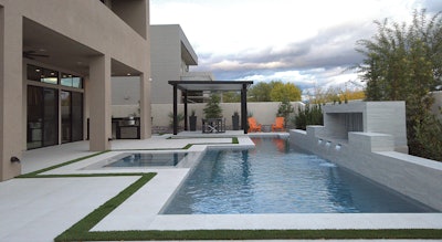 Category: Geometric | By Green O' Aces Pools & Landscape, Las Vegas, Nev.
