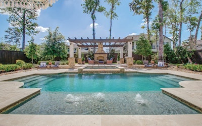 Category: Geometric | By Supreme Pools and Spas, Inc., Spring, Texas