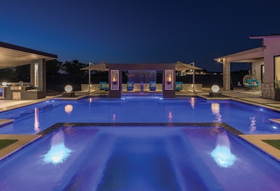 Category: Geometric | By Claffey Pools, Southlake, Texas