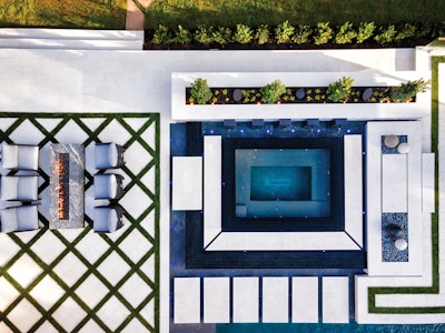 Category: Geometric | By Regal Pools - EndlessBlueDesigns, Tomball, Texas