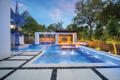 Category: Geometric | By Regal Pools, Tomball, Texas