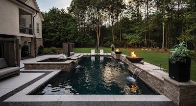 Category: Geometric | By J&M Pool Company, Senoia, Ga.