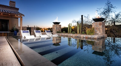 Category: Geometric | By Liquid Evolution Pools, Scottsdale, Ariz.