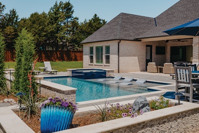 Category: Geometric | By Spartan Pool & Patio, Norman, Okla.