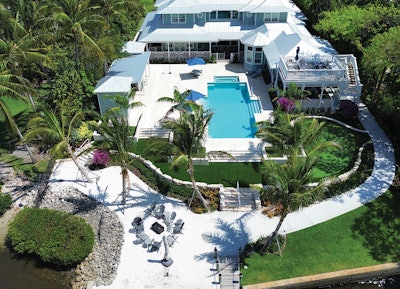 Category: Spas Built in Conjunction with Swimming Pools | By South Florida Custom Pools, Palm City, Fla.