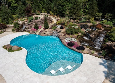 Category: Freeform | By High-Tech Pools, North Olmsted, Ohio