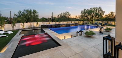 Category: Spas Built in Conjunction with Swimming Pools | By California Pools & Landscape, Chandler, Ariz
