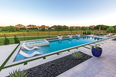 Category: Geometric | By Hauk Custom Pools, Celina, Texas