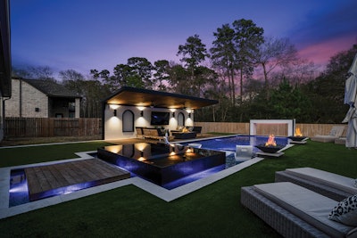 Category: Geometric | By Backyard Oasis, Inc., Tomball, Texas