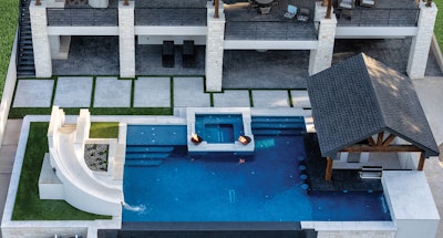 Category: Geometric | By Custom Pools of Lubbock, Lubbock, Texas