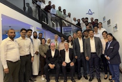 Andreas Weissenbacher, CEO of BWT Group, and Robert Tullberg, chairman and owner of ATECPOOL, together with the team.