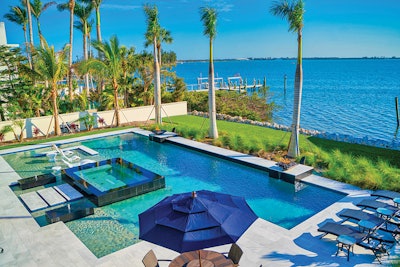 Category: Water/Fire Features | By Superior Pools of Southwest Florida, Inc., Port Charlotte, Fla.