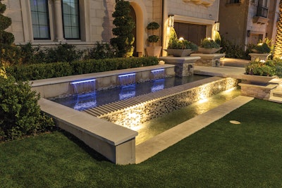 Category: Water/Fire Features | By The Green Scene, Inc., Los Angeles, Calif.