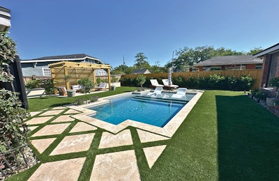 Category: Small Backyard Installations (less than 1500 sq. ft.) | By Oak Wells Aquatics, Jacksonville, Fla.