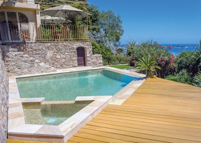 Category: Spas Built in Conjunction with Swimming Pools | By Diffazur Piscines, Saint-Laurent-Du-Var, Alpes-Maritimes