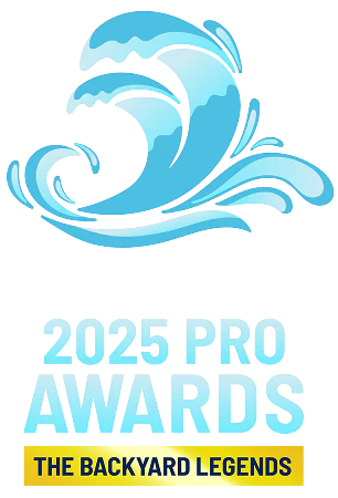 Pool Pro Awards 2025 Logo Blue Gradient
