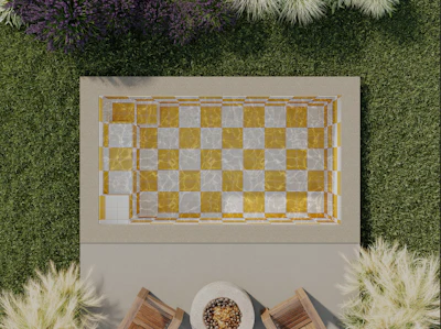 Large Checks (16' x 16' pattern)