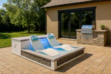 Bsquared New Free Standing Sunledge With Green Yard
