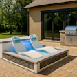 Bsquared New Free Standing Sunledge With Green Yard
