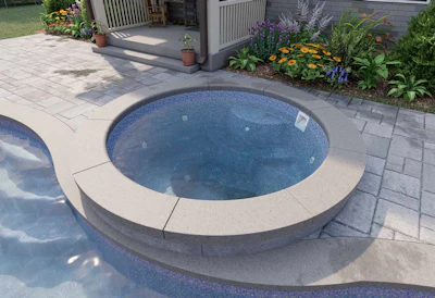 Round Vinyl Liner Spa