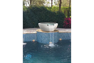2 H 326 Aq F2 Grand Effects Concrete Water Bowls