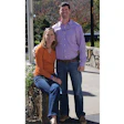 The author and her husband, Shaun.