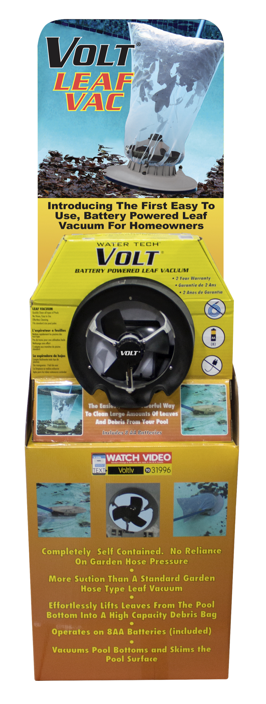 Volt Leaf Vac Display