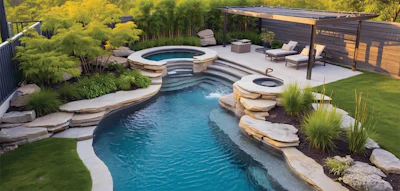 One way builders can diverge from traditional lighting solutions is to introduce zoning to the backyard, which allows homeowners to light certain areas at one time.
