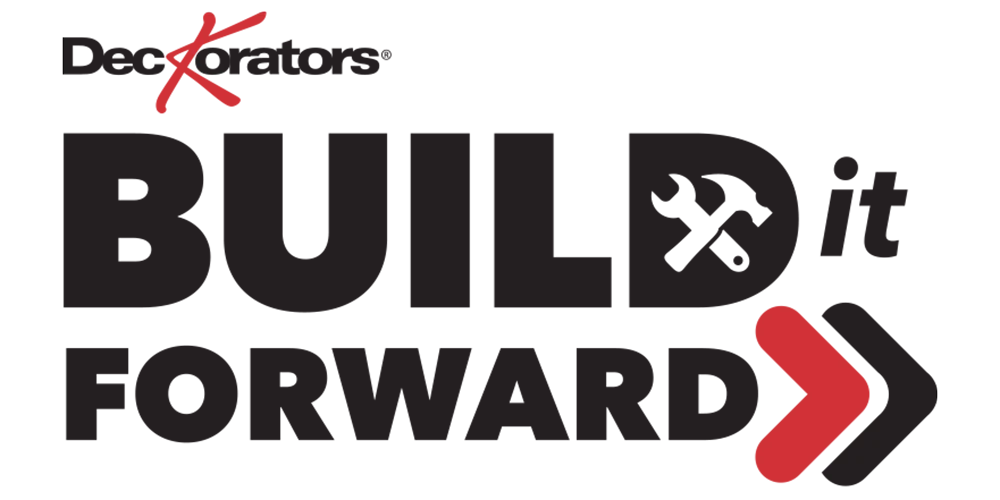 Deckorators Build It Forward Logo