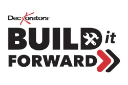 Deckorators Build It Forward Logo