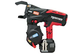 TWINTIER MAX cordless power drill with red and black design and battery pack