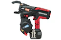 TWINTIER MAX cordless power drill with red and black design and battery pack