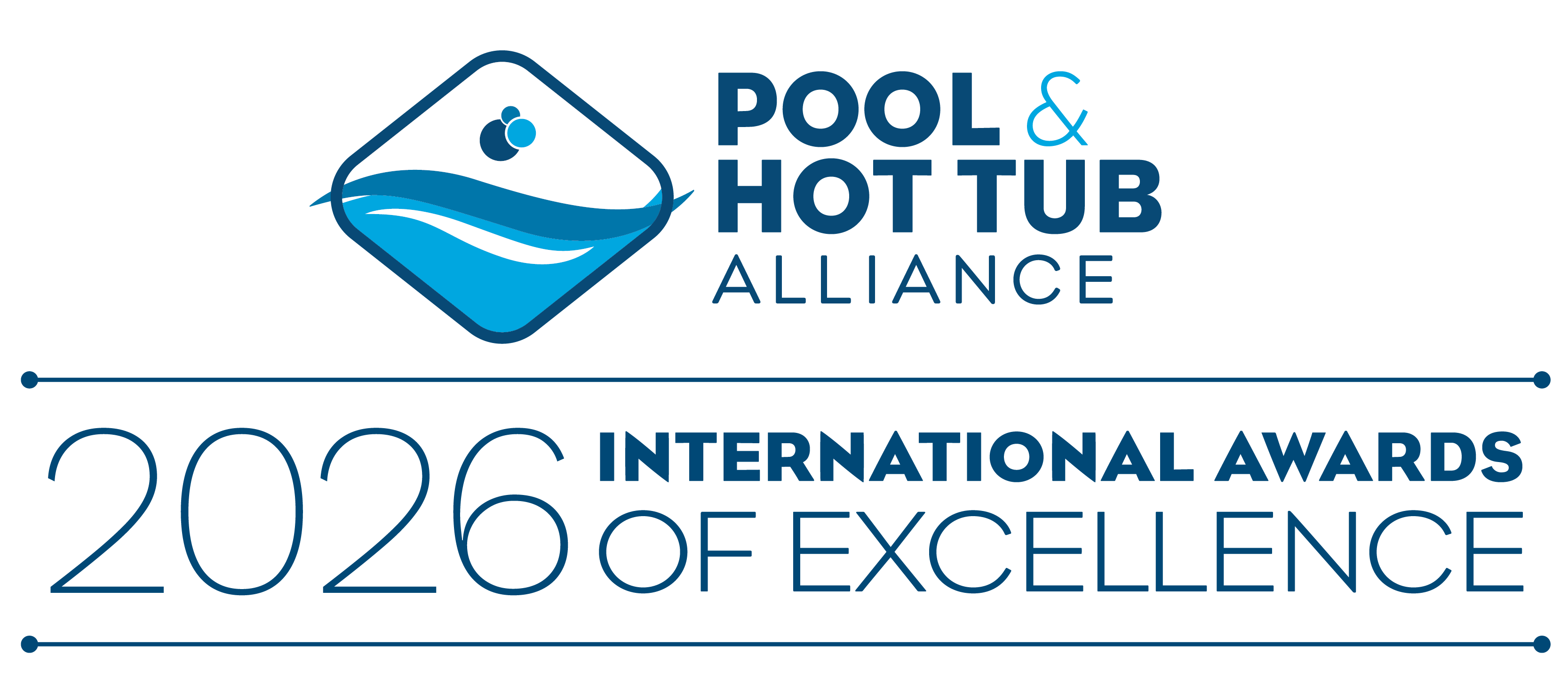 Pool & Hot Tub Alliance 2026 International Awards of Excellence logo