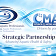 Association of Aquatic Professionals and CMAHC strategic partnership announcement promoting aquatic health and safety